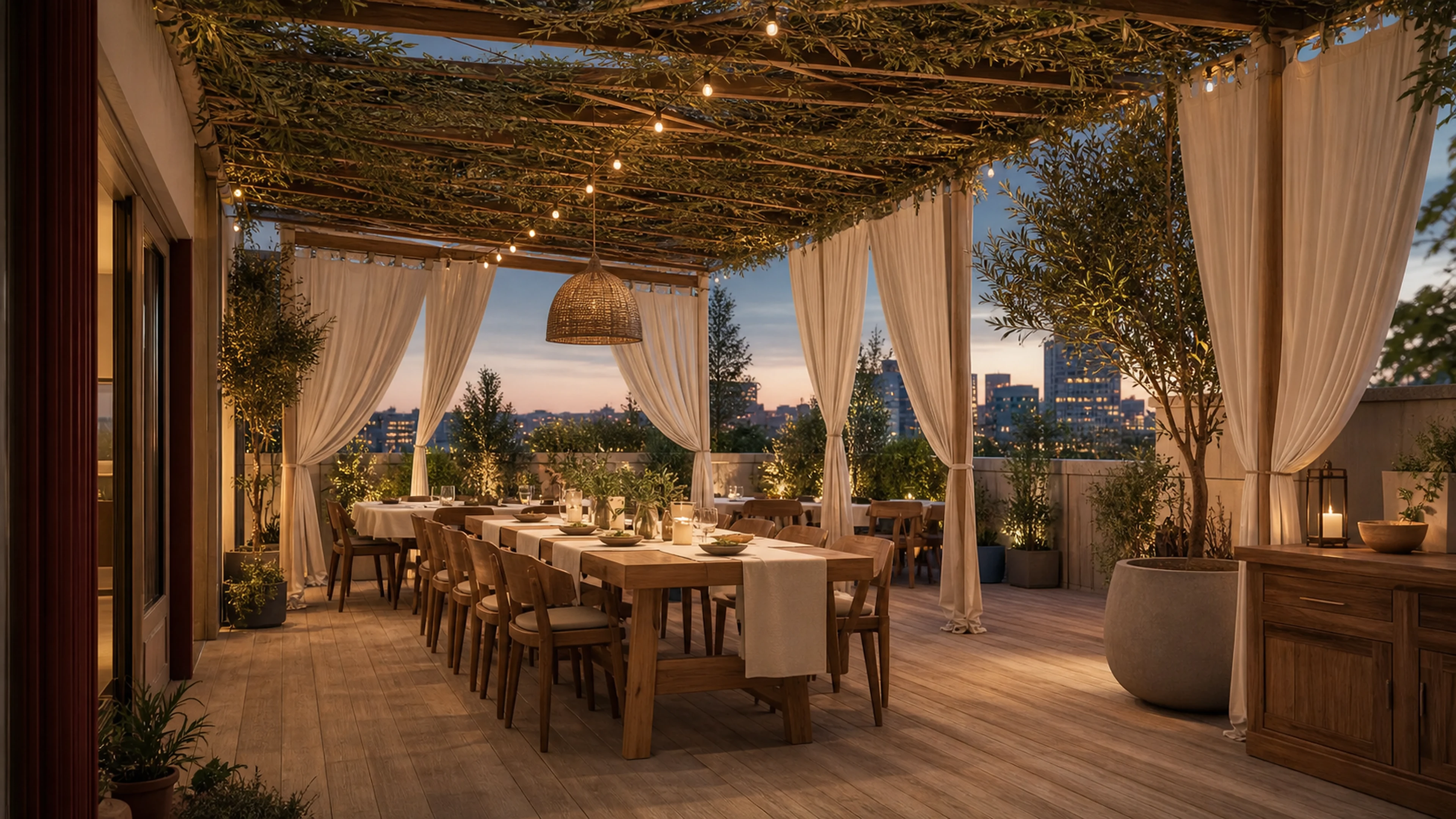 Campaign concept for the compact outdoor patio