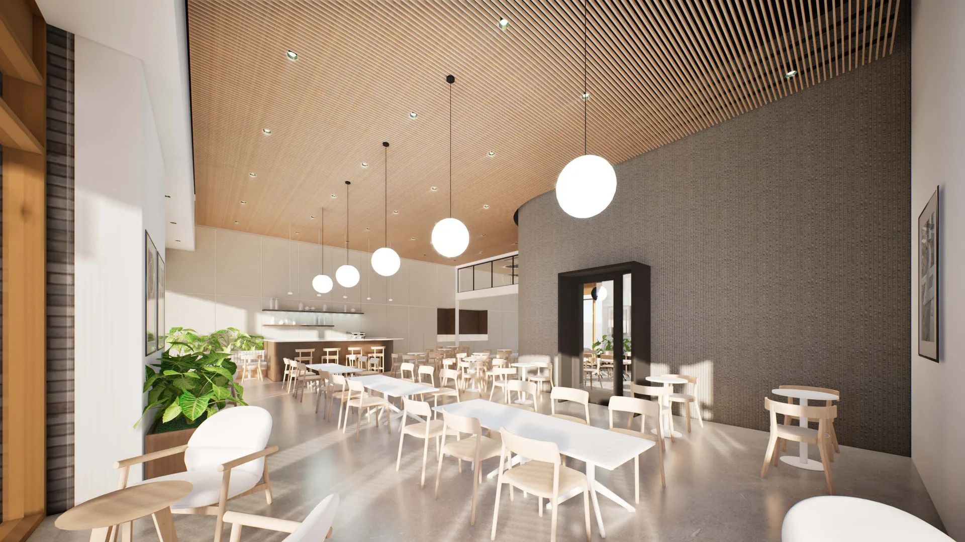 The café