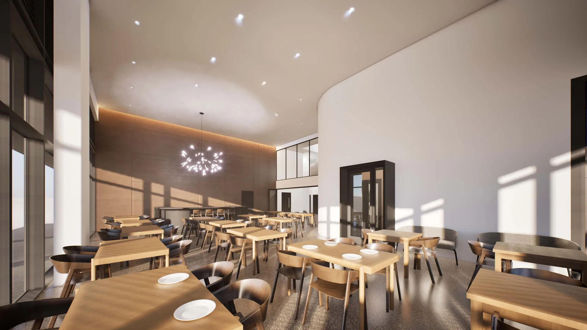 Café study · alternate dining view